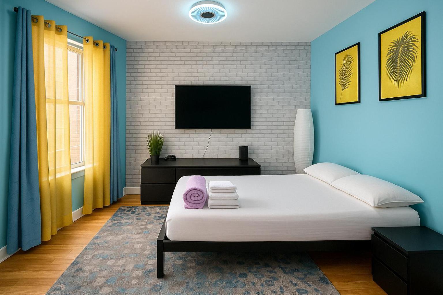 Blue Style Room Apartment